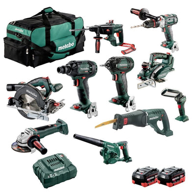 Metabo AU69000010 18v 10PC Brushless LIHD Cordless Combo Kit -BD