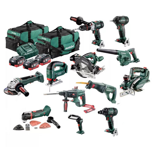 Metabo AU69000040 18v 12PC Brushless LIHD Cordless Combo Kit -BD