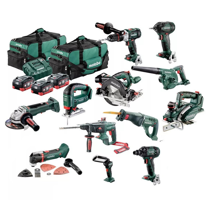 Metabo AU69000040 18v 12PC Brushless LIHD Cordless Combo Kit -BD