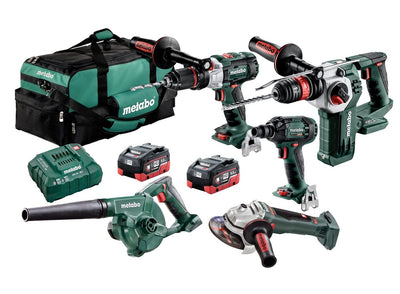 Metabo AU68503055 18v 5PC Brushless LIHD Cordless Combo Kit-BD
