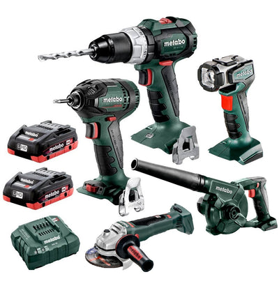 Metabo 18v 5pce Brushless Cordless Combo -BD