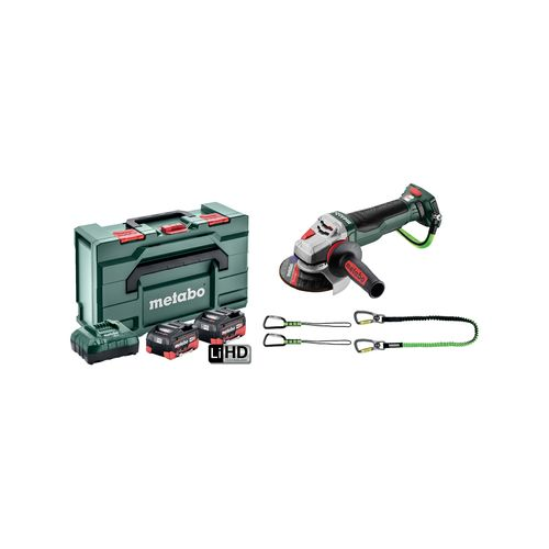 Metabo 18V WPBA 15-125 Safety Angle Grinder Kit