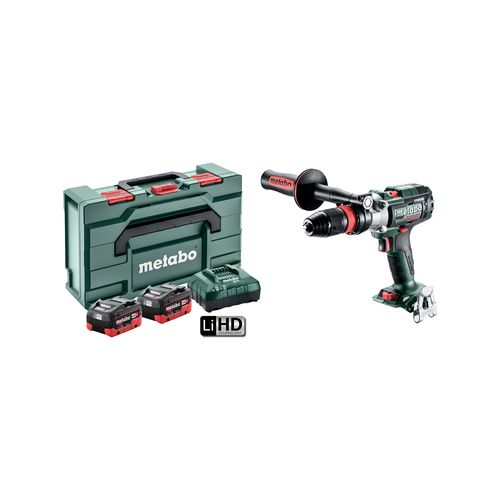 Metabo 18V BRUSHLESS 3 SPEED HAMMER DRILL KIT SB 18 LTX-3 BL Q I METAL MB 5.5 K