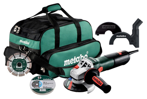 Metabo  5" 125mm Angle Grinder Bundle Deal-1100w- w11-125Quick