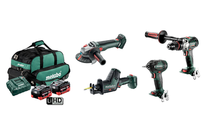 Metabo 18V 200 nm impact driver Cordless Brushless 4 Piece Kit - 2 5.5Ahs