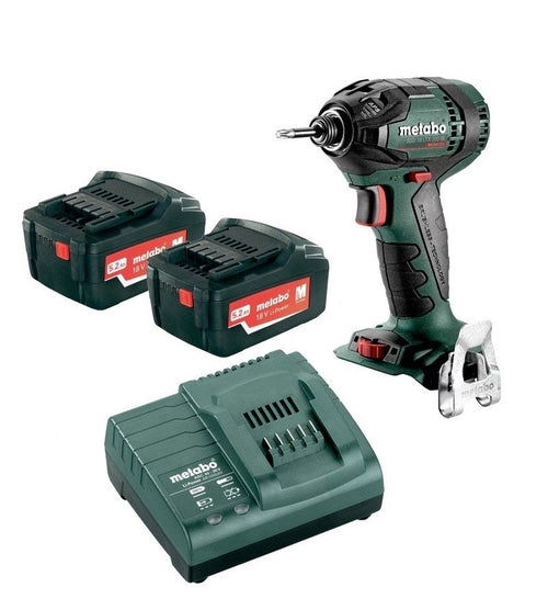 Metabo SSD18LTX200BLKIT 18v Cordless Brushless Impact Driver Kit-5.2ah-Gen 2