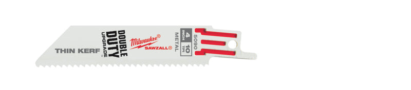 Milwaukee 48016187 Metal Thin Kerf Recip Blade 14TPI 230mm - 50 Pack