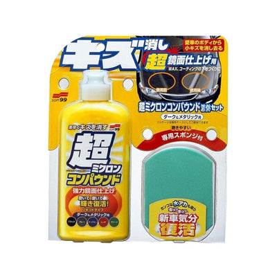 SOFT99 Micro Liquid Compound Set D&M Hand Polishing Compound