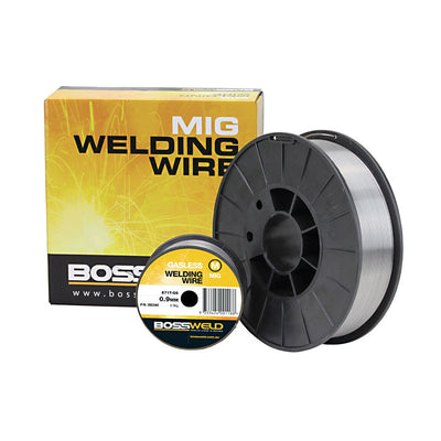 BOSS GAS MIG WELDER WELDING WIRE MILD STEEL 0.8MM 5kg 200004