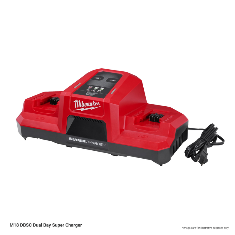 MILWAUKEE M18DBSC 18V Dual Bay Super Charger - charger only