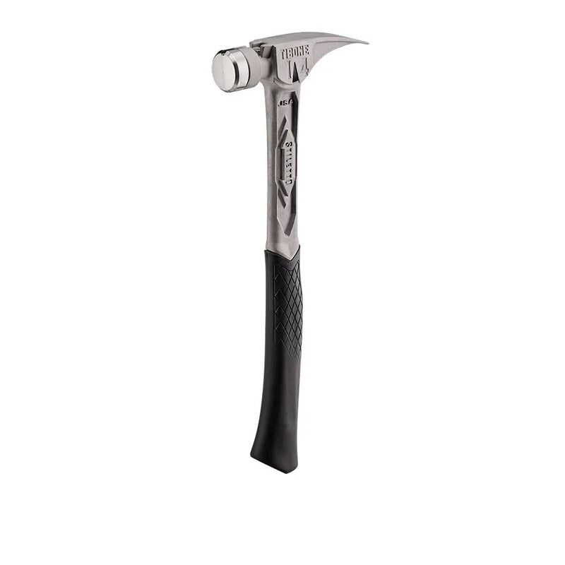 Milwaukee STILETTO® TIBONE™ 14oz Smooth Titanium Framing Hammer - TIB14RSC