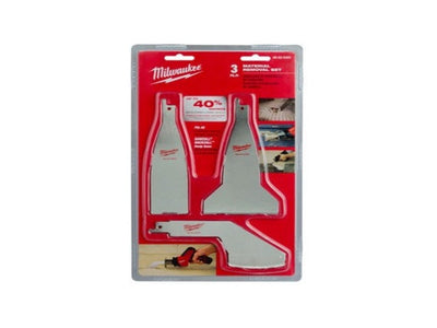 Milwaukee 49225403 SAWZALL™ & HACKZALL™ Material Removal 3 Piece Set - BFD