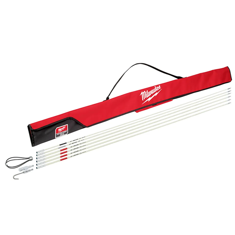 Milwaukee 48224155 9m (30ft) Fish Stick Cable Rod Feeder Combo Kit