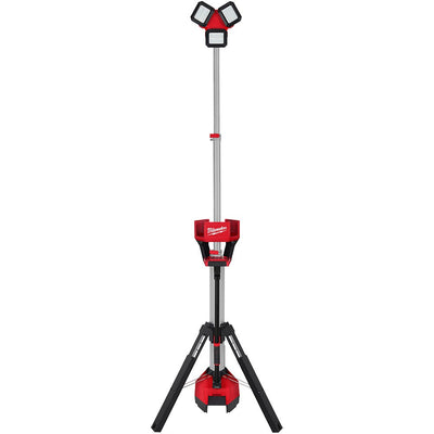 Milwaukee M18HOSALC-0 18V Li-ion Cordless High Output Stand Area Light & Charger - Skin Only
