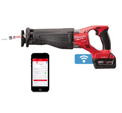 Milwaukee M18ONESX2-0 18V Li-Ion Brushless Cordless ONE-KEY SAWZALL Reciprocating Saw - Skin Only