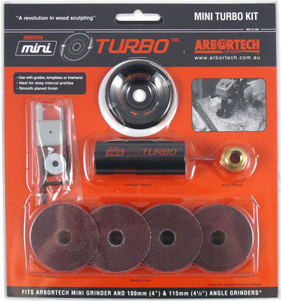 Arbortech TURBOMINI Mini TURBO Woodcarving Blade Kit