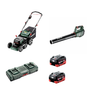 Metabo 18V Brushless Cordless Garden Mower & Blower Kit - OPE