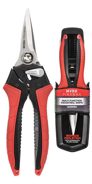 Bordo 200mm (8") MVRK Piranha Multi Function Industrial Snips - 1003-MF200