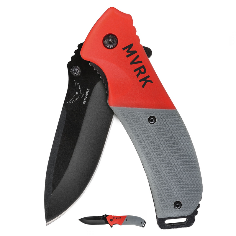 MVRK By Bordo Red Eagle EDC Folding Knife