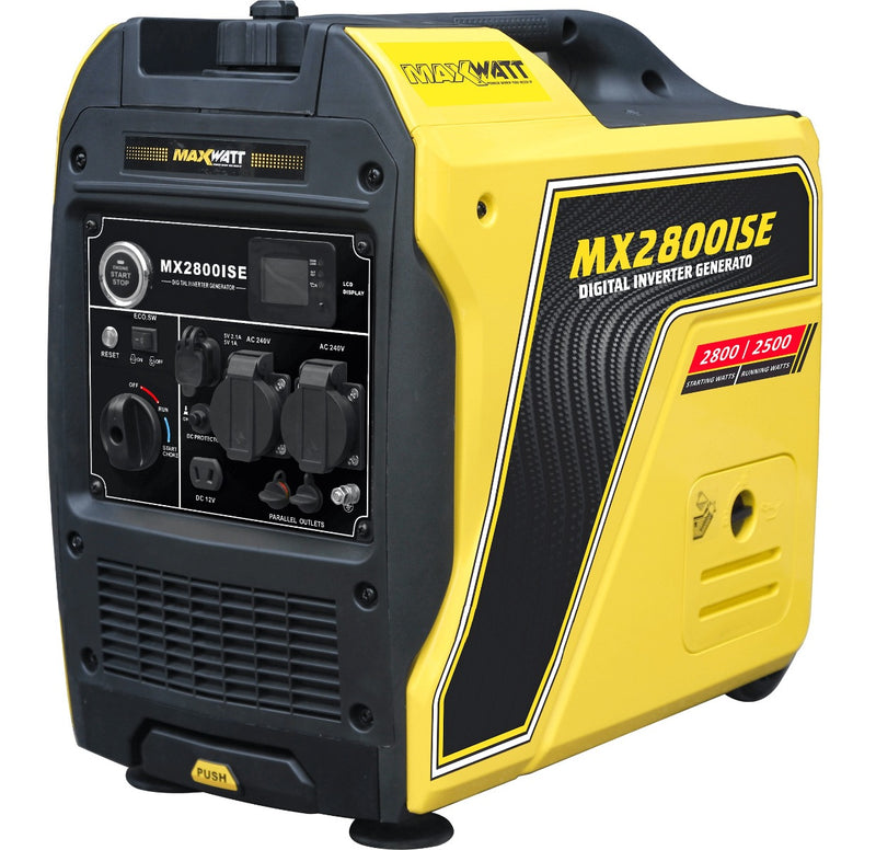 MAXWATT 2800W Pure Sine Wave Petrol Inverter Generator