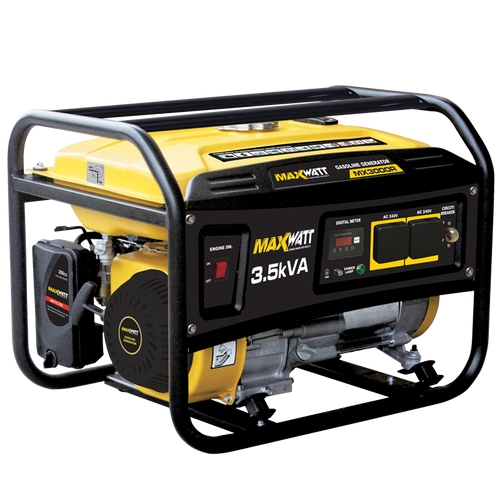 Maxwatt 3.5kVA PETROL GENERATOR RECOIL START