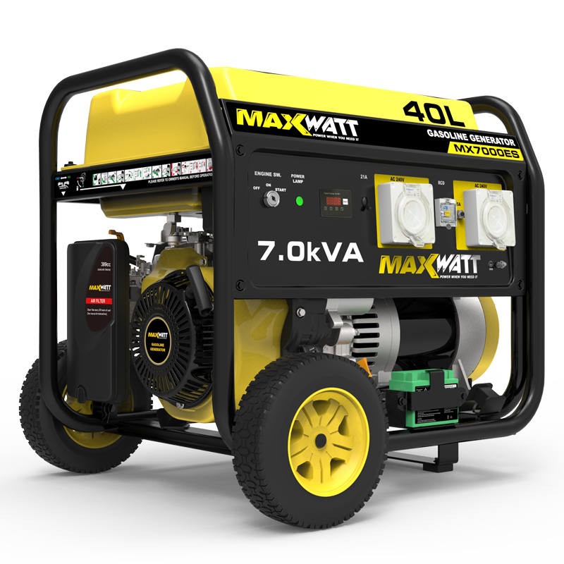 Maxwatt 7kVA PETROL GENERATOR ELECTRIC  START