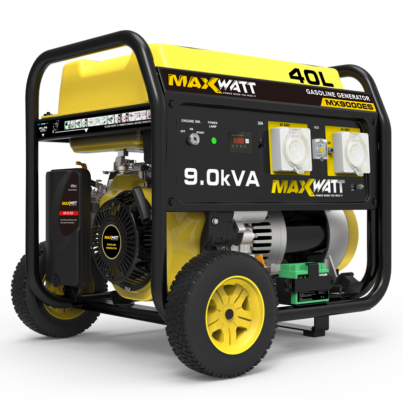 Maxwatt 9kVA PETROL GENERATOR ELECTRIC START -JTD
