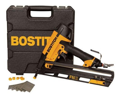 Bostitch N62FNK-2 32-65mm Angled FN Bradder Nail Gun Kit