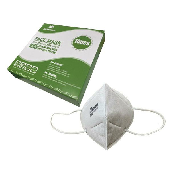 Eco-Safe N95/P2 Respiratory Face Mask- 10pack