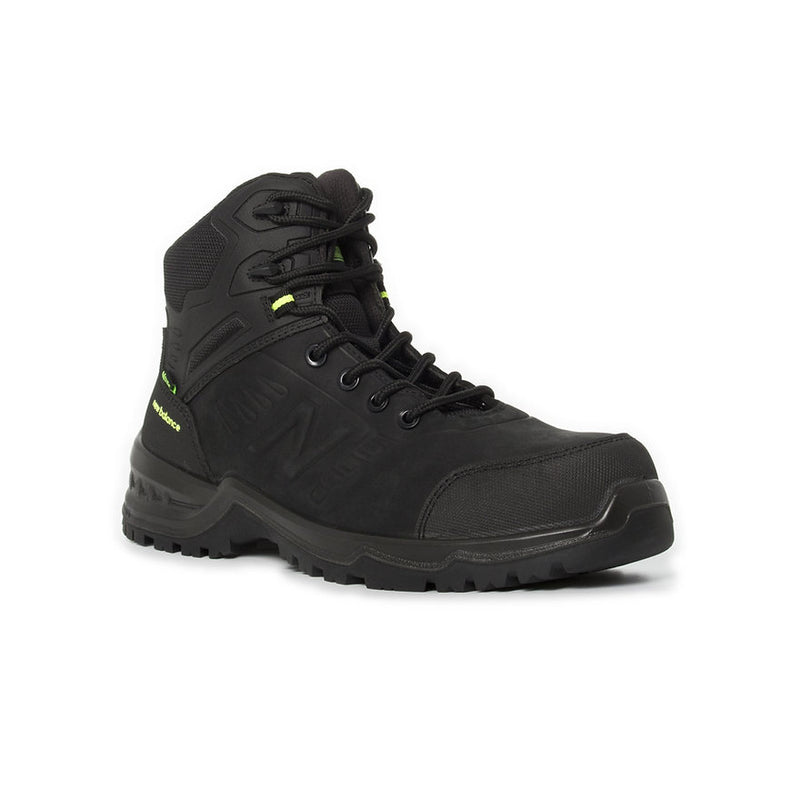 NEW BALANCE Industrial Tradie Safety Boots With Safety Toe- Contour Black