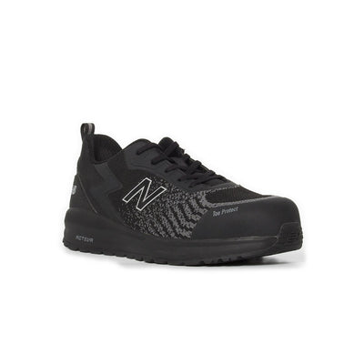 NEW BALANCE Industrial Tradie Safety Shoes With Safety Toe- Speedware Black