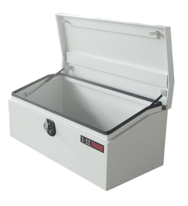 ONE ELEVEN Truck/Ute Steel Low Profile White Toolbox-1250mm wide SB1250WT
