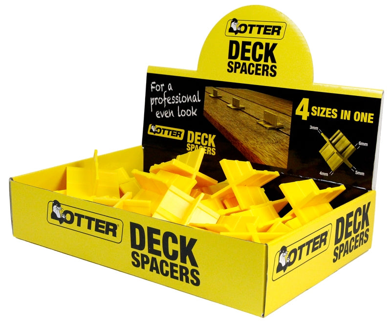 OTTER Heavy Duty 4in1 Deck Spacer-3,4,5 & 6mm  DECKSPACER