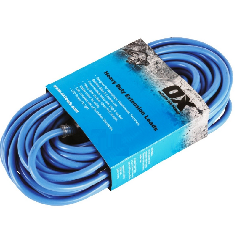 OX Tools 30m  Extension Lead With 10amp Plugs OX-P311630