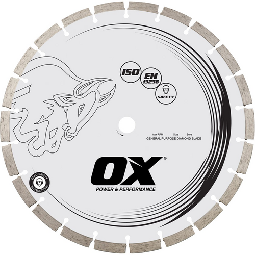 OX Allrounder General Purpose Diamond Blade-16"- GP1016