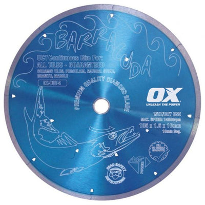 OX Ultimate Ceramic Continuous Rim Diamond Blade 4