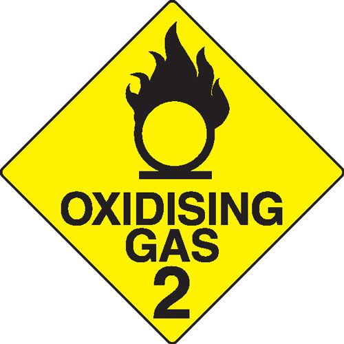OXIDIZING GAS SIGN H2.4SAV