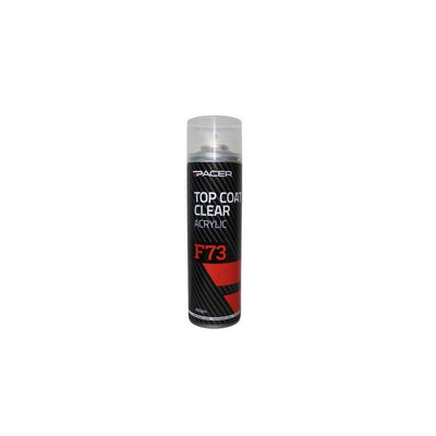 Pacer F73 Top Coat Clear Acrylic Aerosol Spray 400g -TCC400