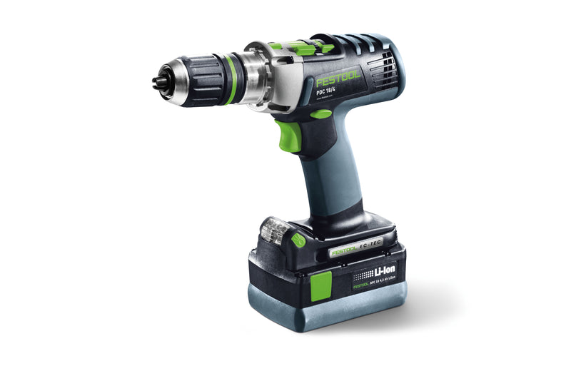 Festool 577285 TPC 18V Cordless 4 Speed Hammer Drill 5.2Ah Set in Systainer - Replaces 575012