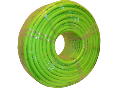 PEERLESS Industrial Green Flexible Air Hose: Rubber Coated PVC