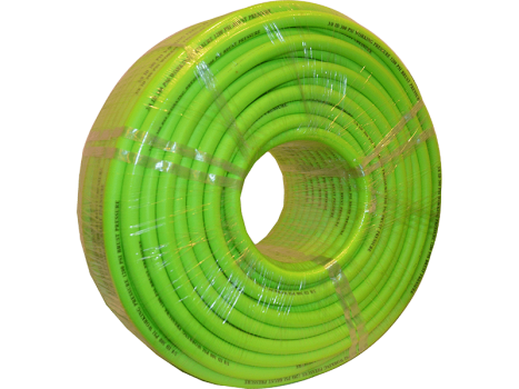 PEERLESS Industrial Green Flexible Air Hose: Rubber Coated PVC