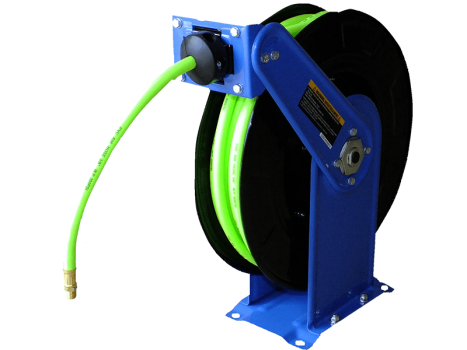 PEERLESS 25 Metre Retractable Metal Hose Reel