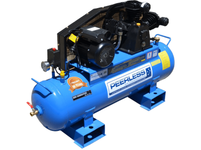 PEERLESS PHP15 Three Phase Air Compressor: Belt Drive, 4HP, 300LPM - for High Pressure