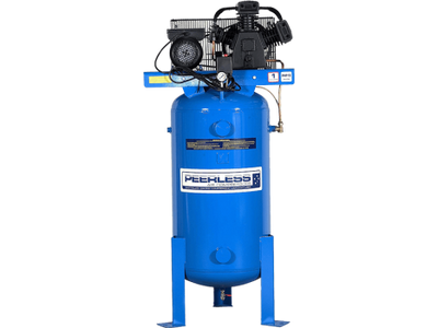 PEERLESS PHP15 Single Phase Air Compressor Vertical: Belt Drive, 15Amp, 3.5HP, 300LPM - for High Pressure