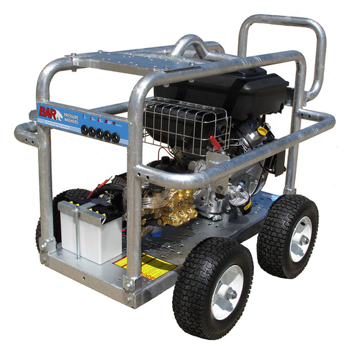 BAR Petrol Water Pressure Washer- Briggs & Stratton Powered Pressure Cleaner - 4000 PSI @ 18LPM