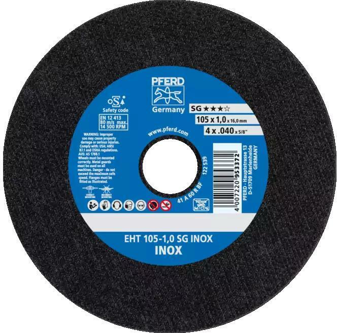 PFERD 100mm Ultra Thin Inox Metal Cutting Disc-25pack 61315113 x 25