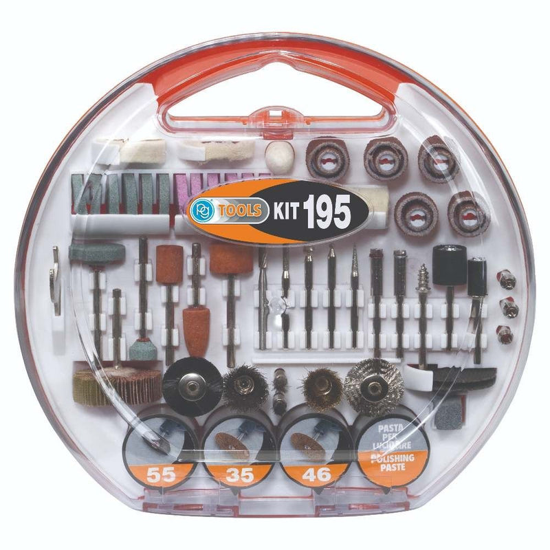 PG Mini 195Piece Rotary Accessory Set-PG195A