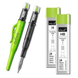 PICA  Fine Dry Lead Marker Pencil & Refill H Type Combo Set