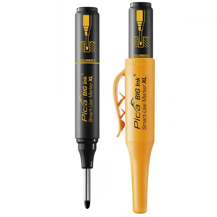 PICA Big Ink Deep Hole Marker XL - Black