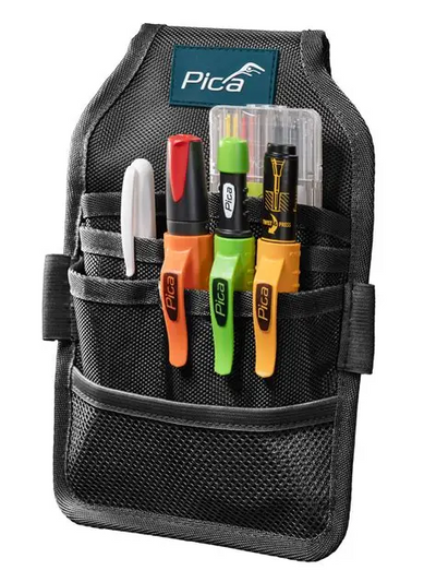 PICA Industrial Master Marking Set In Belt Pouch-JTD-FDD-BFD